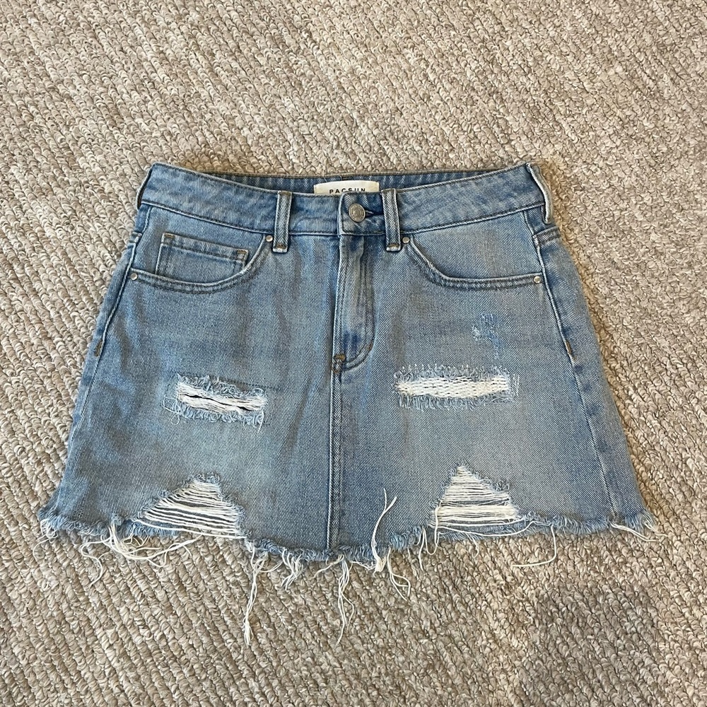 Pacsun Mini Jean Skirt